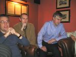 Gareth Robinson, Neil Spencer and John Shaw